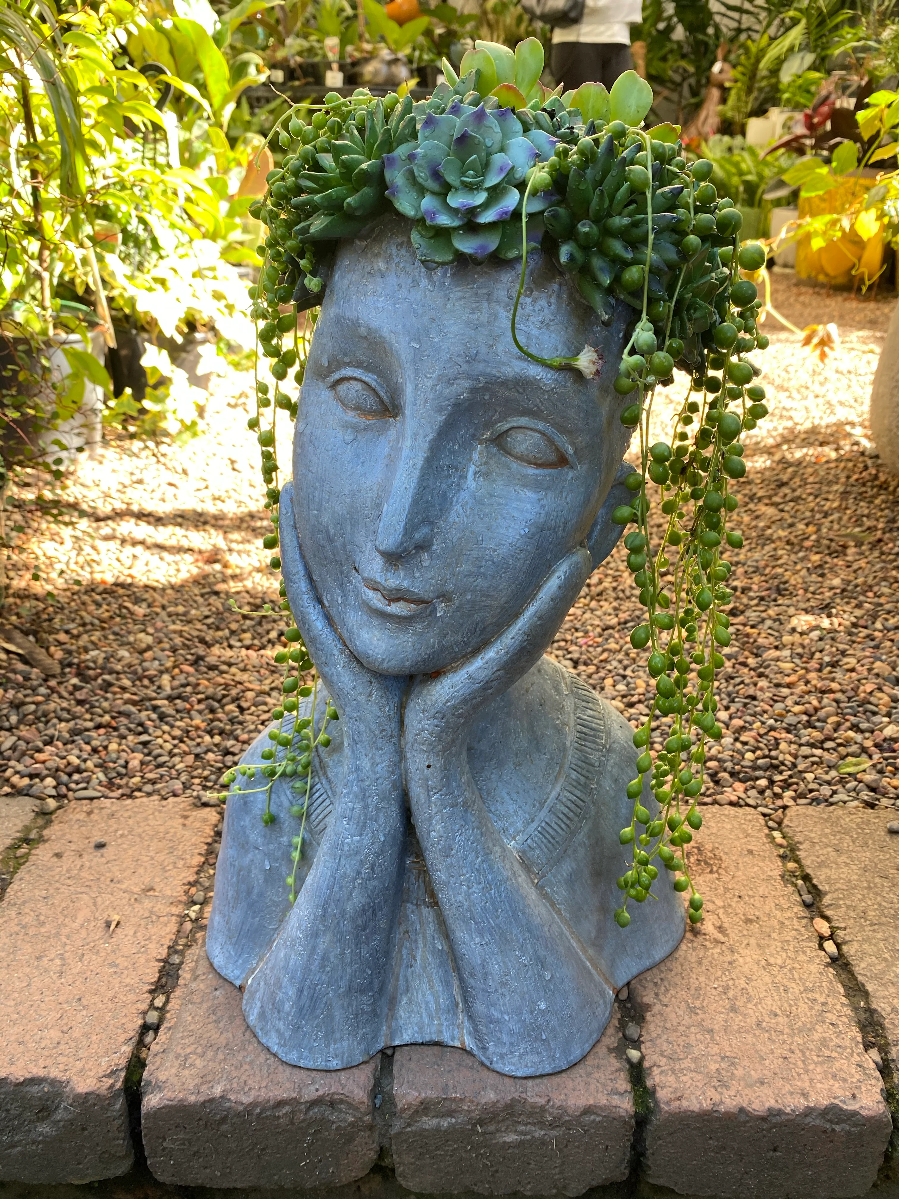 Head Planter Girl Leaning Right - Image 3