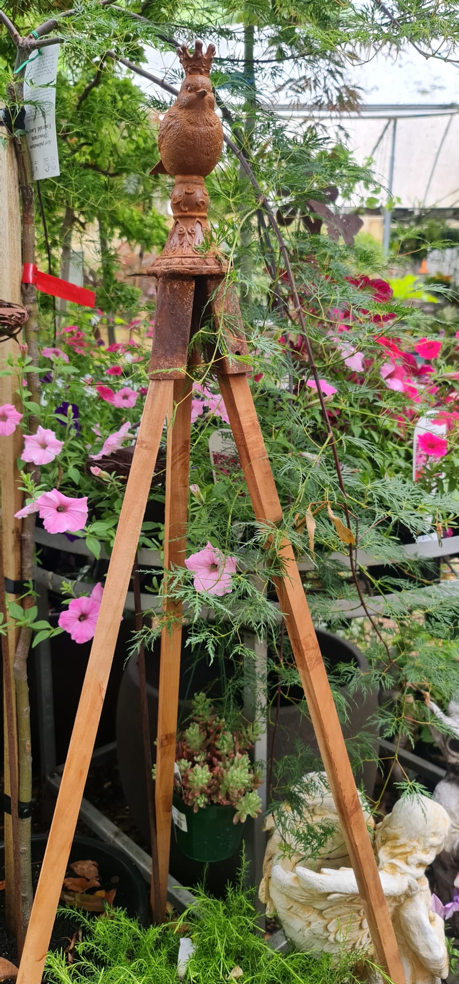 Royal Birds - Cast Iron Garden Stake Toppers - Image 5